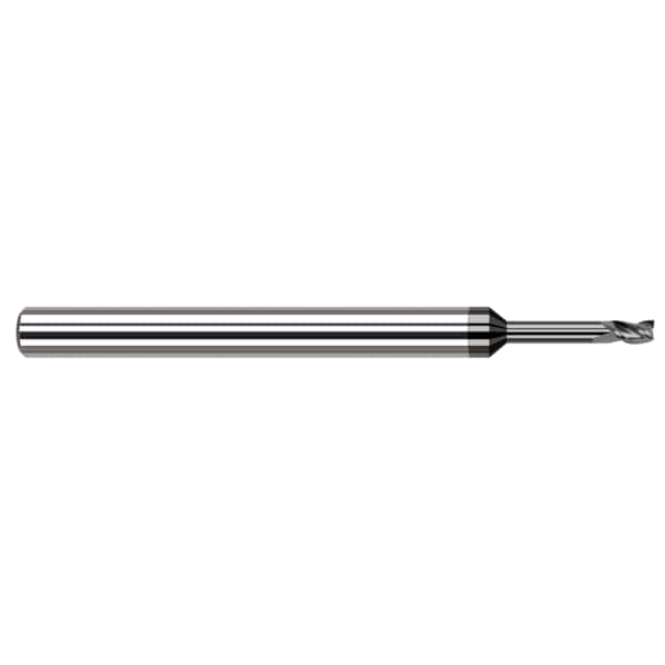 Harvey Tool Miniature End Mill 3 Flute Square, 0.0620" (1/16